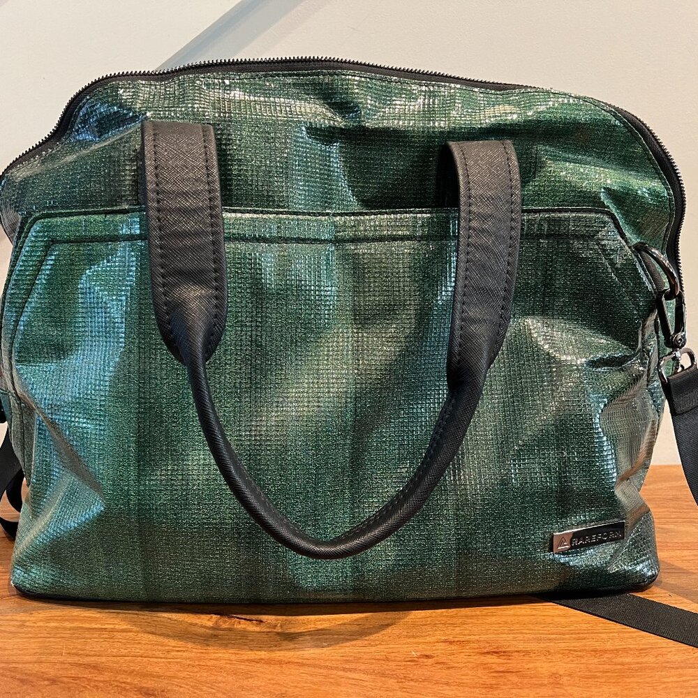 Rareform Maya Crossbody Bag in Emerald Green